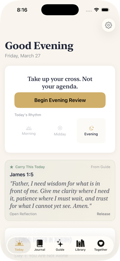 Gracewell app screenshot