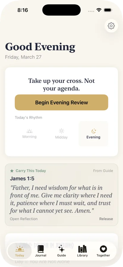 Gracewell app screenshot