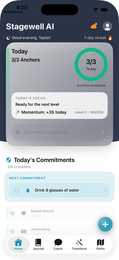 Stagewell app screenshot